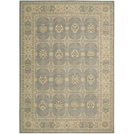 NOURISON Persian Empire Area Rug Collection Slate 5 Ft 3 In. X 7 Ft 5 In. Rectangle 99446254559